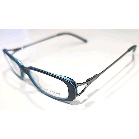 Anne Klein Accessories - Anne Klein AK8048 142 Girls Petite Blue Rectangle Eyeglasses 47-15 135 New